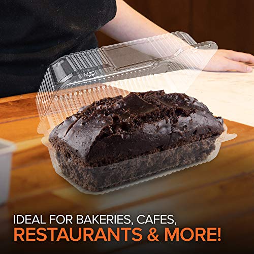 Stock Your Home 2395 Plastic 9 X 5 Inch Clamshell Takeout Trays thumb #5