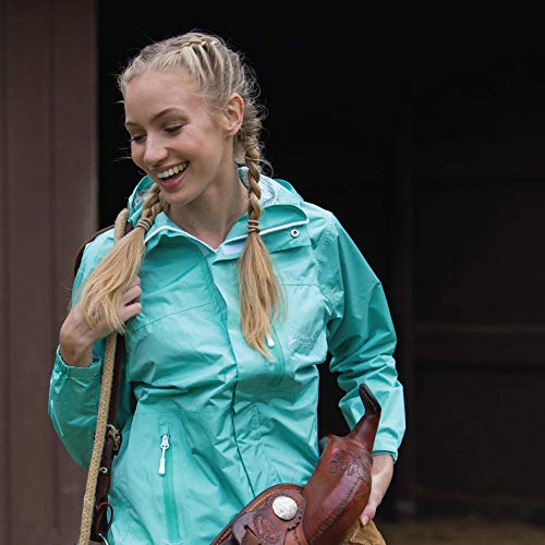 Frogg Toggs Women's Java Toadz 2.5 Ultra Light Waterproof Breathable Rain Jacket, Black, Large #TOP4