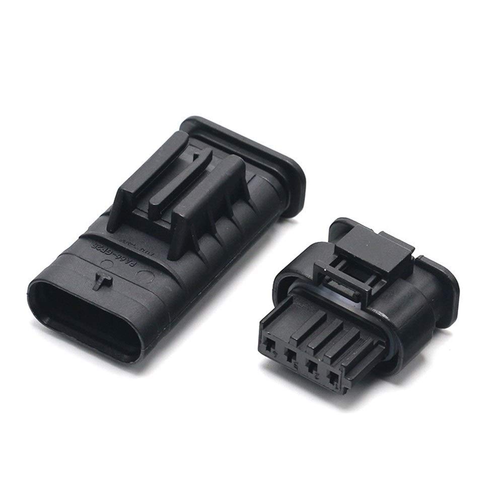 HIGHER MEN 1Pcs 4 Pin Waterpfoof Weiblich Männlich Kfz 7549032-02  