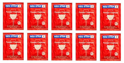 Image of Red Star Premier Classique Wine Yeast - Pack of 10 - With North Mountain Supply Freshness Guarantee