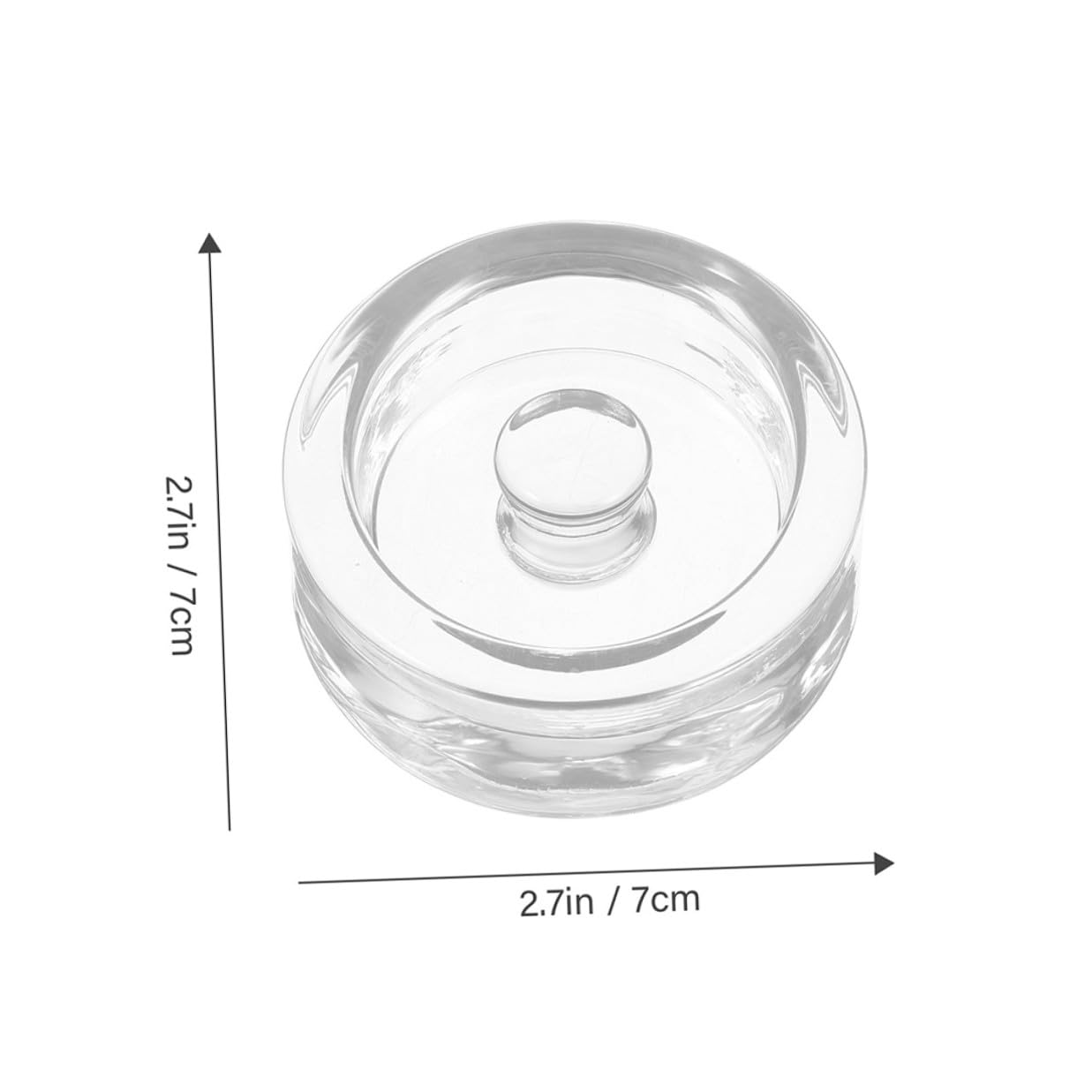 Pesas 2 Piezas para Frascos de Boca Ancha con Asa de Fermentación de Vidrio Ideales para Fermentación de Chucrut y Kimchi