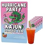 Kajun Loaded Tea Packets – Hurricane Party | Pineapple & Watermelon Flavor | Sugar Free Energy Tea Powder | 250mg Green Tea Caffeine | Zero Calories | Keto Friendly