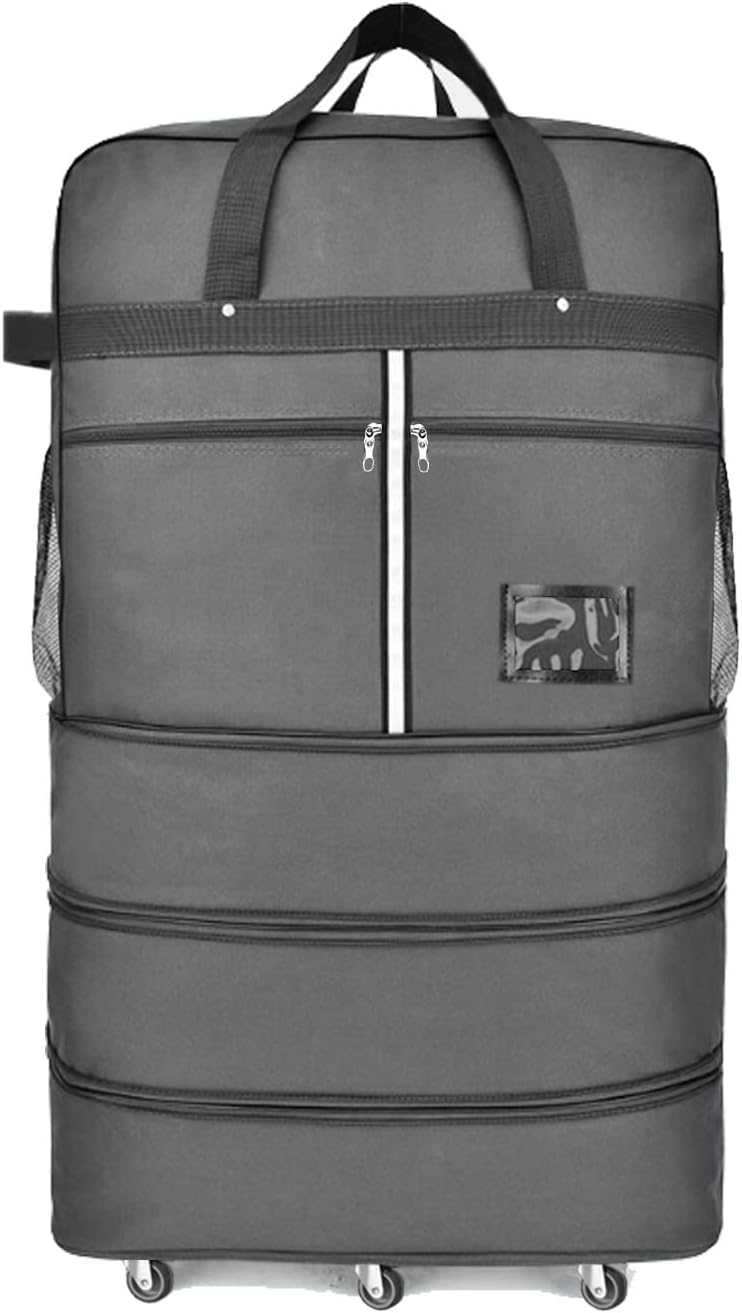 ELDA Expandable Foldable Suitcase Collapsible Luggage with