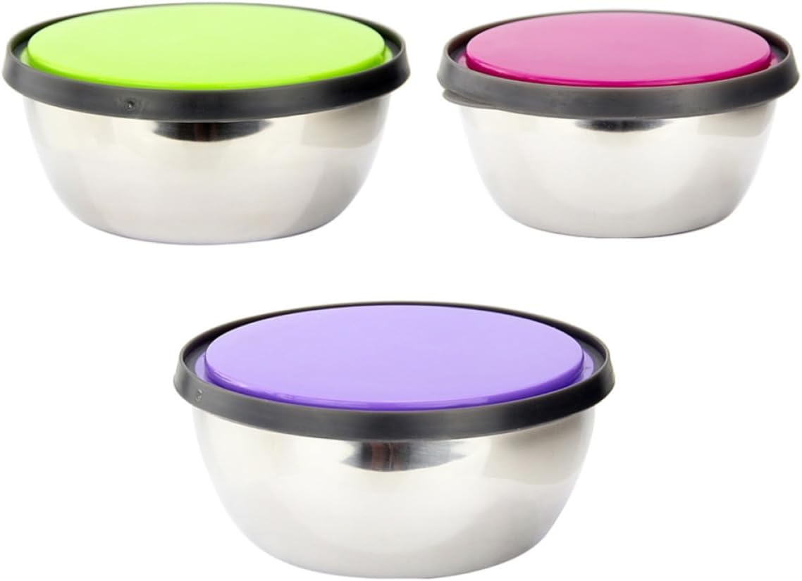 Stainless Steel Food Storage Containers with Leak Proof Lids