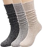 Picture of Women Winter Wool Cable Knit Crew Knee High Boot Socks,Size 5-11#W919 (US, Numeric, 5, 10, Regular, Regular, Solid 49)
