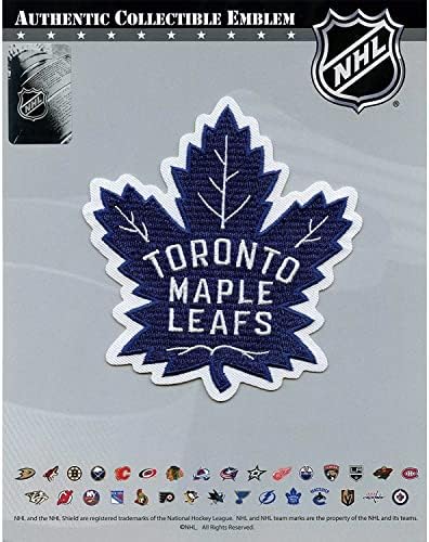 NHL Toronto Maple Leafs Logo Patch Official Game Jersey Embroidered Iron On