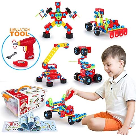 VATOS Building Toys 552 PCS Educational Construction Engineering Toys Blocks Set STEM Learning Toys Kit Creative Fun Toys for Kids Age 6+ Years Old Boys & Girls Cover
