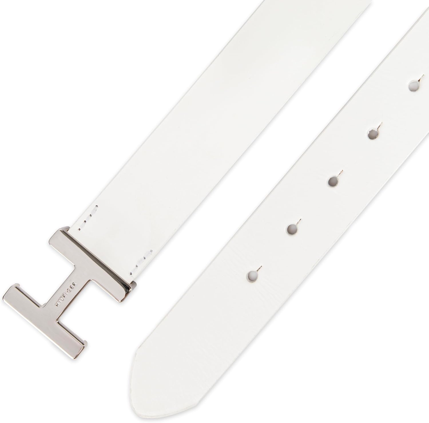 Tommy Hilfiger womens H Plaque Buckle Belt - Image 5