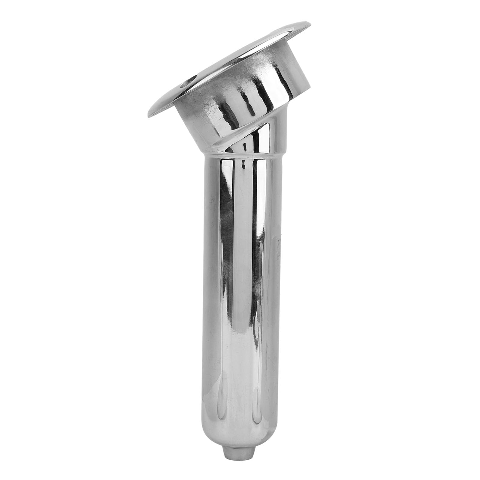 Portabicchieri per canna da pesca in acciaio inox, regolabile, lunghezza 280 mm, perfetto per yacht e barche