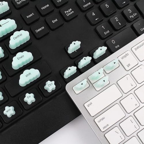 Calcomanías para teclado para mujer con uñas largas que protegen la laptop en casa 8