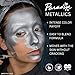 Mehron Makeup Paradise Makeup FX 8 Color Metallic Palette | Magnetic Refillable Face & Body Paint Palette | Professional Water Activated Paint for Costumes, SFX, Halloween, & Cosplay