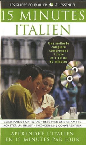 15 minutes Italien - Coffret livre et cd [Unknown Binding]