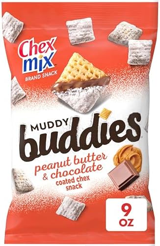 Amazon.com : Chex Mix Muddy Buddies Peanut Butter and Chocolate Snack Mix, Snacks, 9 oz : Everything Else