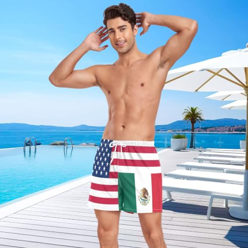 Traje de baño para hombre que evita rozaduras short holgado de poliéster talla S 3
