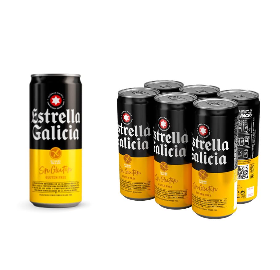 Estrella Galicia glutenfrei 33cl (24 Stück)
