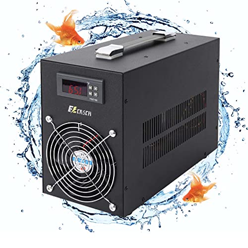 Ezcasch Aquarium Chiller 16 Gal, For Ornamental Household Fish Tanks, Shrimp Aquarium, Water Chillers, Cooler Small Water Chiller,16 Gallon /60L #TOP7