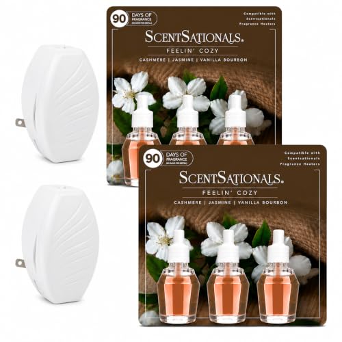 �️ ScentSationals Feelin' Cozy Plug-in Starter Kit - Petal - 6 Refills — beauty deal on Shopping With Noya