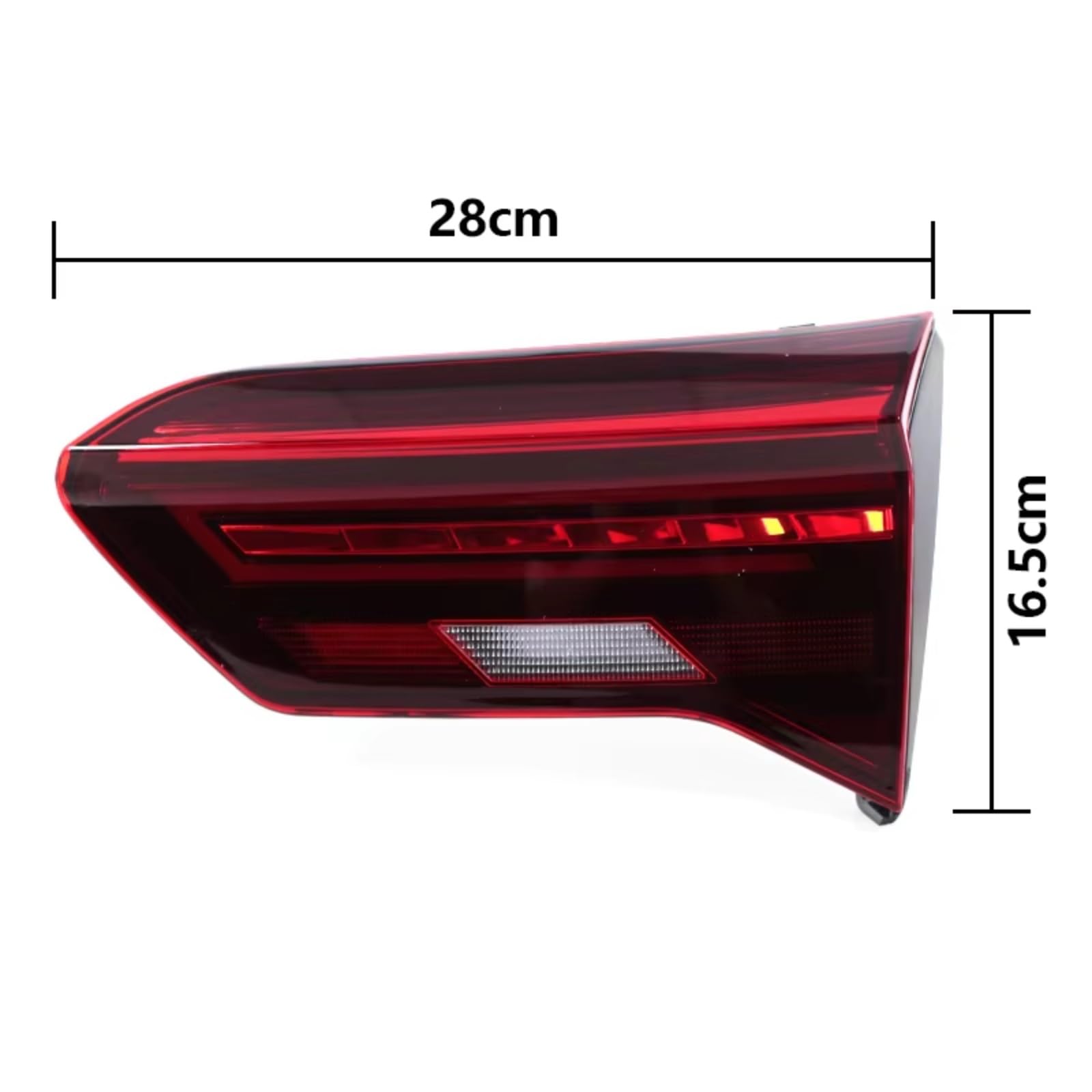 Accessori Auto Gruppo Fanale Posteriore Avvertimento Lampada Freno Indicatori Direzione Luce Retromarcia Compatibile Con Per T-ROC 2018 2019 2020 2021 fari posteriori auto | Inner Right