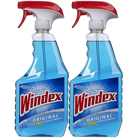 Windex Cleaners, Blue, 26 Fl. Oz. 2 Count Cover