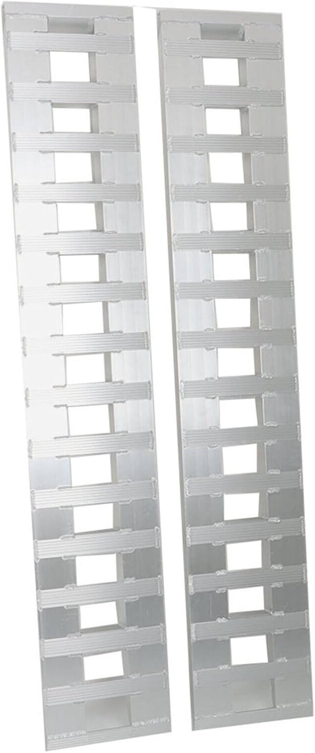 LABLT 84 inch X 15 inch Aluminum 6000 LBS Truck Car Auto Trailer Ramps Hook End