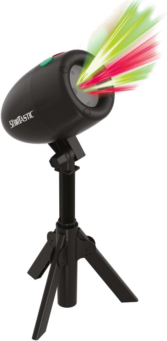 StarTastic Motion LED Indoor Outdoor Projector As Seen on High Street TV, Integrated, 1.5 W, Black