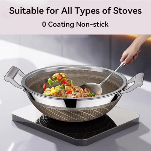 Wok Profundo Titanium con Doble Asa 14.17in miniatura 5