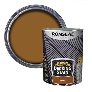 Ronseal Ultimate Decking Stain Cedar 5L