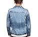 X RAY Boys Denim Jacket, 100% Cotton & Cotton Flex Washed Fall Outerwear Trucker Casual Jean Jacket for Boys, Medium Blue, S (8)