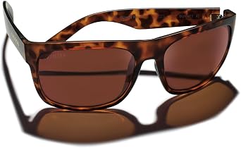 Kaenon Mens Burnet XL Square Polarized Sunglasses (Matte Tortoise, Ultra Brown 12%)