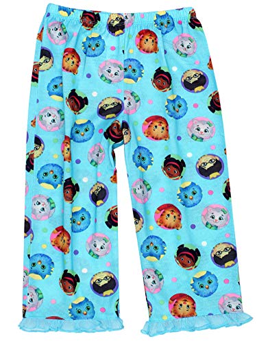 Daniel Tiger Toddler Girls Long Sleeve Poly Pajama Set (4T, Blue/Multi) KY182523DA 03