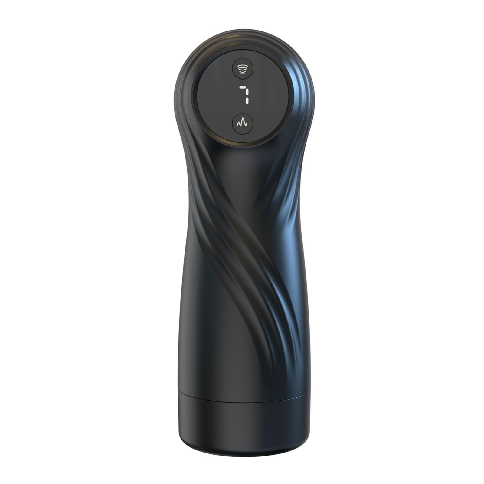 Generico Giocattoli Sessuali Che Si Masturbano per Uomini Elettrici con 7 modalità di Aspirazione E modalità di Vibrazione, Display LCD Tascabile Figa Pompino Vibratore del Pene Anelli del Pene