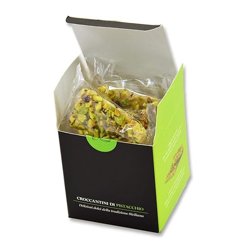 Miniatura 3 de Sciara  Pistacho siciliano frágil  Pistacho de calidad premium de Bronte Italia  Paquete de 10 barras  90g 317 oz