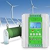 Dfdieratve Controlador Híbrido Eólico-Solar MPPT Dual, Identificación Automática de 24V/48V, Regulador Complementario Eólico y Solar, para Turbina Eólica de 10000W y Panel Solar de 10000W,48V