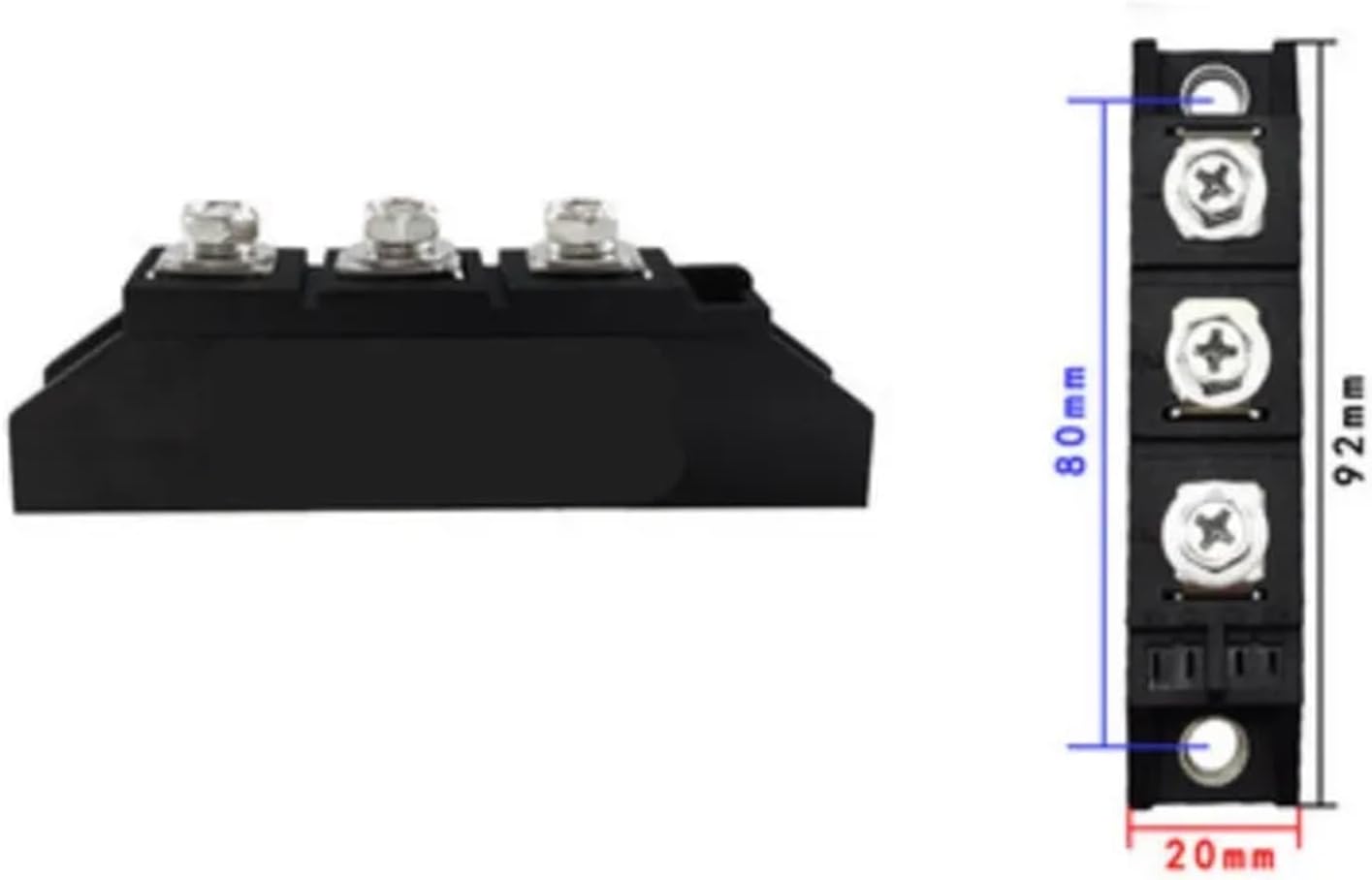 Anti Reflection diode MDA55A Common Anode Diode Module100A 25A 40A 70A 90A 110A1600V Rectification Anti Backcharge MDA100-16(MDA40A)