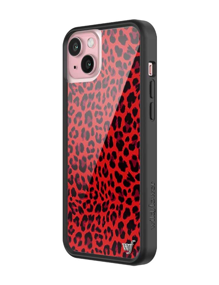 Image of Wildflower Cases - iPhone 15 Plus Compatible - Red Meow