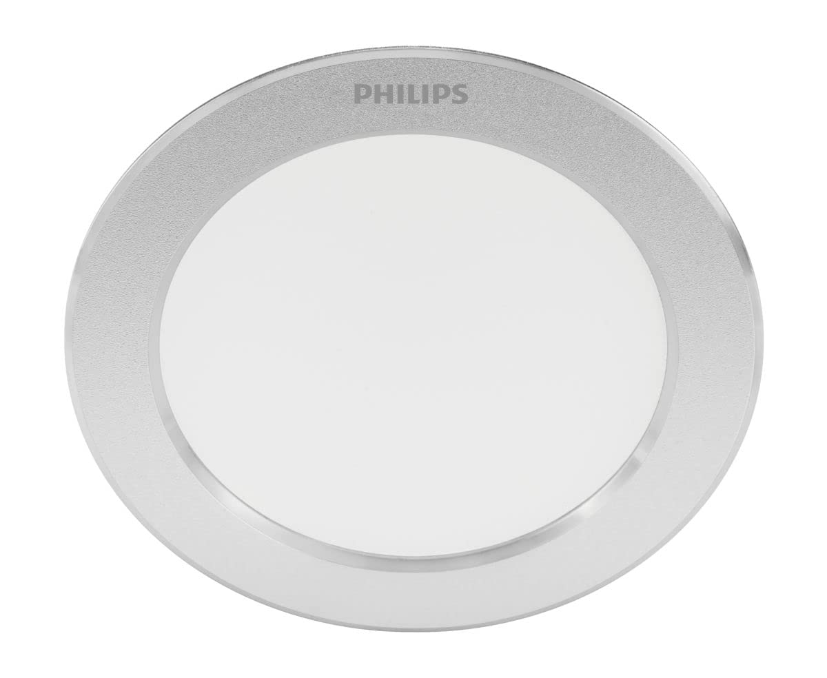 Philips LED Diamond Recessed Spotlight 2700K 3.5W [Warm White - Nickel] for Indoor Home Lighting, Livingroom and Bedroom — image 1