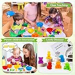 Counting-Animal-Matching-Games-Color-Sorting-Toys-with-Bowls-Preschool-Learning-Activities-for-Math-Educational-Sensory-Training-Montessori-STEM-Toy-Sets-Gift-for-Toddlers-Kids-Boys-Girls-Ages-3-4-5-6