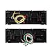 Blazer International Hopkins C6285 Low Profile Submersible Trailer Light Kit – Waterproof Stop/Turn/Tail Lights with Wire Harness & License Plate Bracket – Fits Trailers Over & Under 80