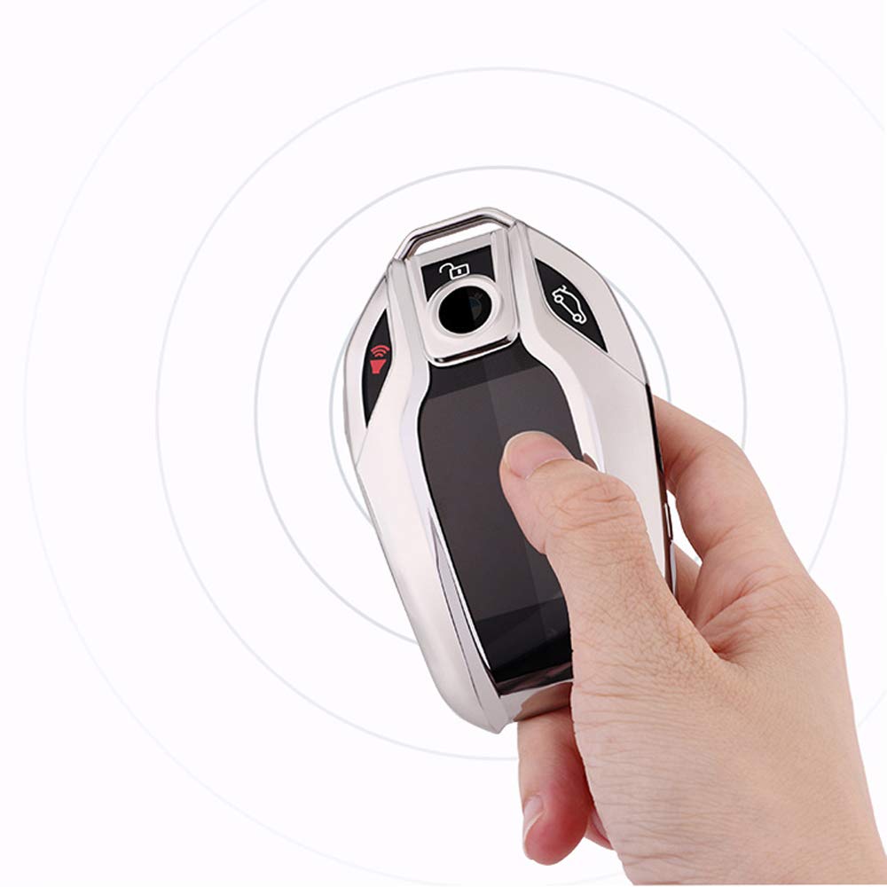 Ontto BMW Display Schlüssel Hülle - Metall Case Für 7er G11 G12 2015-2022