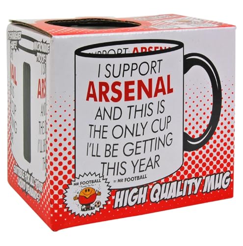 I Support Arsenal Mug -Gift Boxed Mug Present idea for Fan Supporter - Image 2