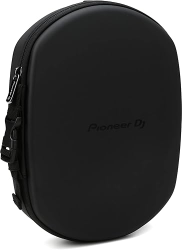 Miniatura 3 de Pioneer DJ HDJ-X5 Auriculares profesionales para DJ, paquete negro con estuche para DJ HDJ-HC02