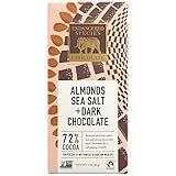 Endangered Species Chocolate Bars | Dark Chocolate with Sea Salt and Real California Almonds | 72%...
