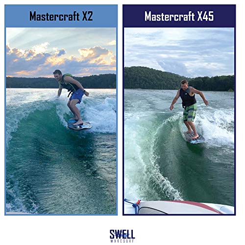 Image of SWELL Wakesurf Creator Slim H3X - Original Slim Wake Shaper - Rotating with Hydrodynamic Texture