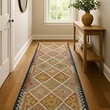 tappeto kilim lana prezzi ✅ [INSTRUCCIONES DE LAVADO]: Se puede limpiar con la aspiradora. No lavar en la lavadora y tampoco utilizar quitamanchas ni ningún otro producto quimico. Para manchas específicas, limpiar con un trapo húmedo