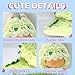 Jrelecs Dinosaur Costume Clothes for 17cm/6.7inches Doll,2 Piece Set Hat Clothing,Boys and Girls Stylish Adorable Dolls Clothes Accessories (Doll Not Included)