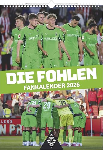 N Neumann - Borussia Mönchengladbach 2026 – Wandkalender A3 (30x42 cm) mit 12 Monatsblättern, deutschem Kalendarium & Spiralbindung, Fußball-Fankalender mit Spielerfotografien: Fankalender 2026 N Neumann - Borussia Mönchengladbach 2026 – Wandkalender A3 (30x42 cm) mit 12 Monatsblättern, deutschem Kalendarium & Spiralbindung, Fußball-Fankalender mit Spielerfotografien: Fankalender 2026