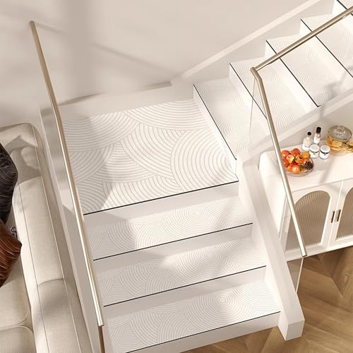 Safe & t - Tappetino antiscivolo per scale, per interni, con retro in gomma, per bambini, anziani e animali domestici, 75 x 26 cm