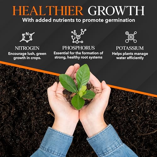 Munnie 60L Multi-Purpose Compost Soil Bag – Eco-Friendly Seed Compost for Outdoor Plants – Nutrient-Rich Potting Mix for Garden, Indoor Use, Houseplants, Pots, and Seed Starting