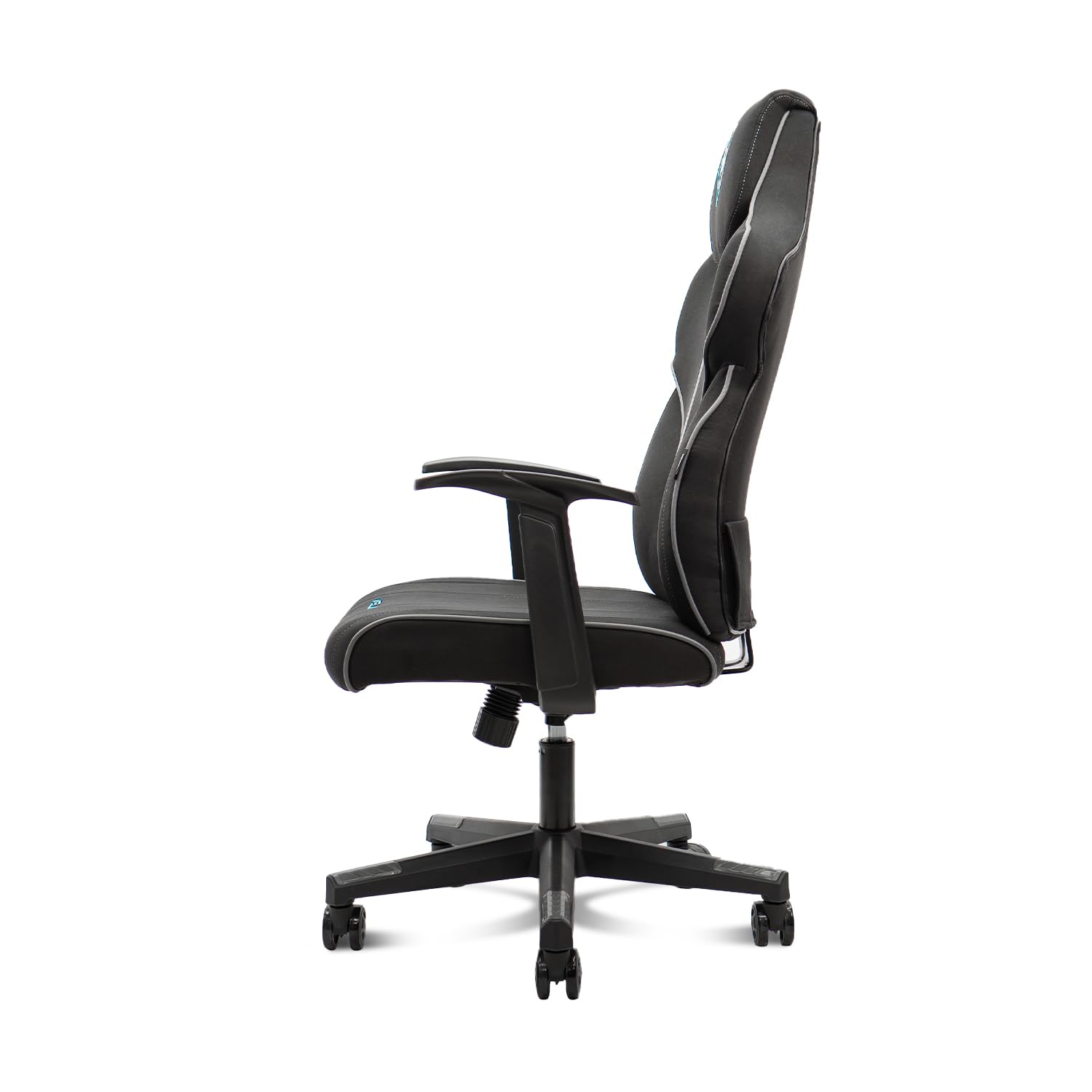 Woxter Stinger Station Alien Titanium - Silla Gaming Oficina (Gamer, Eje Acero, Levantamiento por pistón, Tela Transpirable, Ergonómica, Reposabrazos, Altura Ajustable)