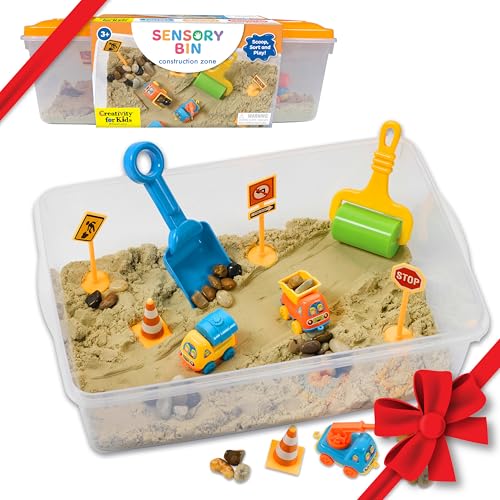 Creativity for Kids Sensory Bin: Construction Zone...